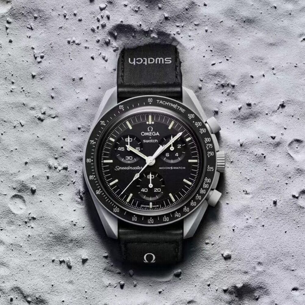 Swatch x Omega Bioceramic Moonswatch Mission to Moon
